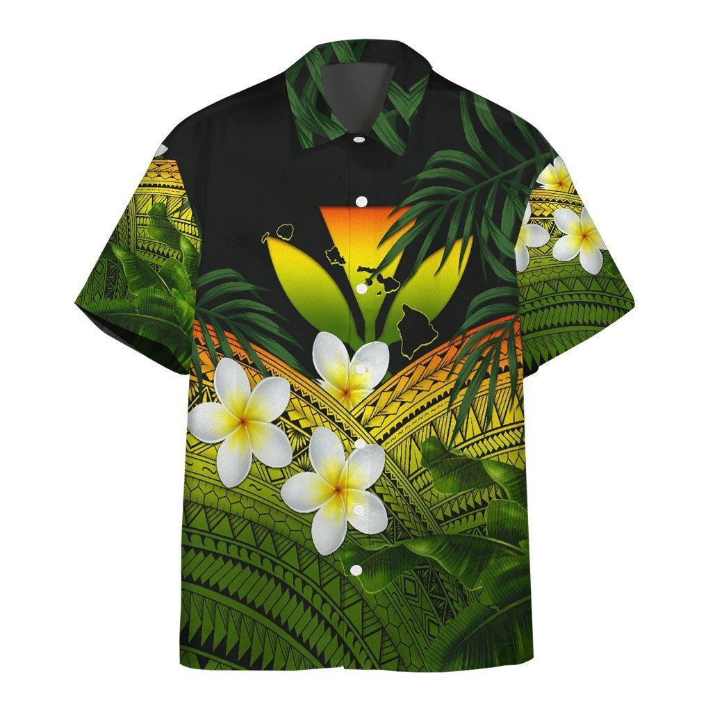 Gearhumans 3D Plumeria Native Hawaiian Shirt 1 Gearhumans 3D Plumeria Native Hawaiian Shirt ZB16037 Hawai Shirt Short Sleeve Shirt S