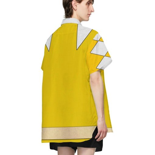 Gearhumans 3D Power Ranger Yellow Dino Thunder Hawaii Shirt 10 Gearhumans 3D Power Ranger Yellow Dino Thunder Hawaii Shirt ZK2804216 Hawai Shirt