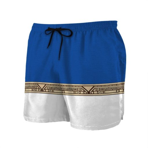 Gearhumans 3D Power Ranger Zeo Blue Shorts ZK29042111 Men Shorts