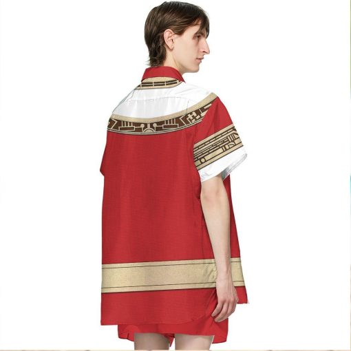 Gearhumans 3D Power Ranger Zeo Red Hawaii Shirt ZK2904212 Hawai Shirt