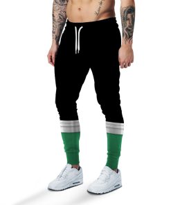 Gearhumans 3D Power Rangers Megaforce Green Ranger Cosplay Custom Sweatpants GW060423 Sweatpants Sweatpants S