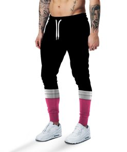 Gearhumans 3D Power Rangers Megaforce Pink Ranger Cosplay Custom Sweatpants GW060422 Sweatpants Sweatpants S