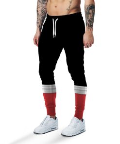 Gearhumans 3D Power Rangers Megaforce Red Ranger Cosplay Custom Sweatpants GW060425 Sweatpants Sweatpants S