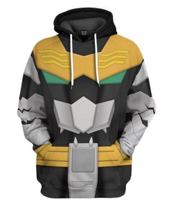 Gearhumans 3D Power Rangers Megaforce Robo Knight Custom Tshirt Hoodie Apparel GW05047 3D Apparel Hoodie S