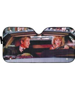 Gearhumans 3D Pretty Woman Custom Car Auto Sunshade GS29042125 Auto Sunshade 57''x27.5'' 