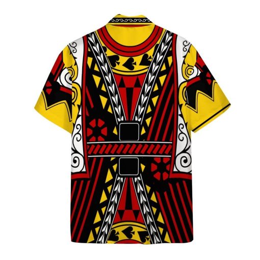 Gearhumans 3D Queen of Spades Pallas Hawaii Shirt ZC22042124 Hawai Shirt