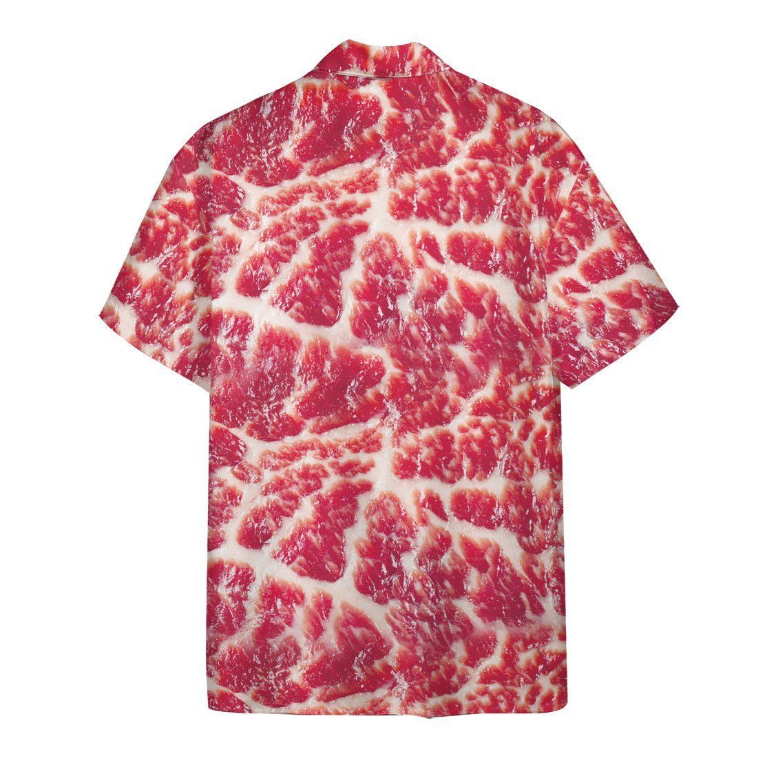Gearhumans 3D Raw Meat Hawaii Shirt 4 Gearhumans 3D Raw Meat Hawaii Shirt ZK2105219 Hawai Shirt
