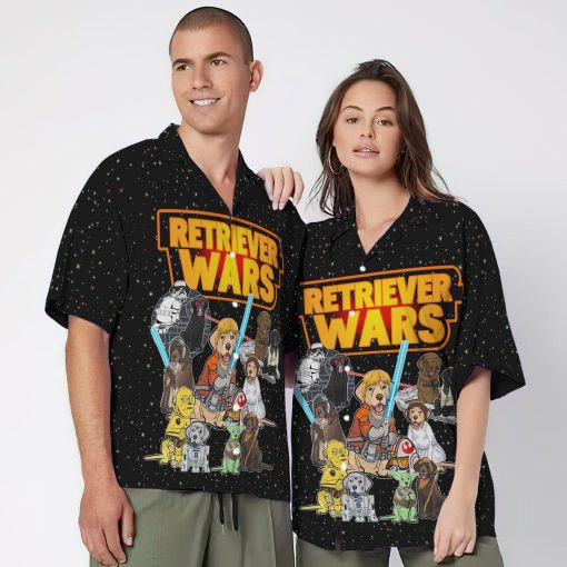 Gearhumans 3D Retriver Wars Custom Hawaii Shirt GO06072110 Hawai Shirt
