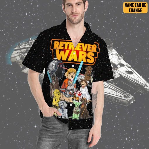 Gearhumans 3D Retriver Wars Custom Hawaii Shirt GO06072110 Hawai Shirt