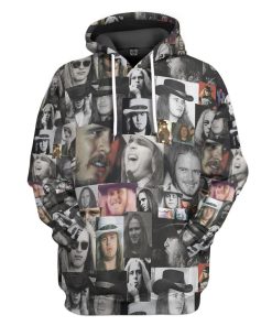 Gearhumans 3D Ronnie Van Zant Custom Tshirt Hoodie Apparel GW12052141 3D Apparel Hoodie S 