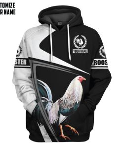 Gearhumans 3D Rooster Custom Tshirt Hoodie Apparel GJ09062101 3D Apparel Hoodie S 