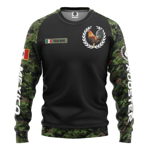 Gearhumans 3D Rooster Custom Tshirt Hoodie Apparel GJ09062102 3D Apparel Long Sleeve S