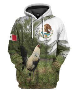Gearhumans 3D Rooster Custom Tshirt Hoodie Apparel GJ14062103 3D Apparel Hoodie S 