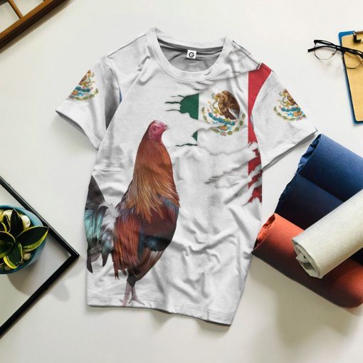 Gearhumans 3D Rooster Custom Tshirt Hoodie Apparel GJ14062105 3D Apparel