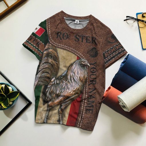 Gearhumans 3D Rooster Custom Tshirt Hoodie Apparel GJ14062106 3D Apparel