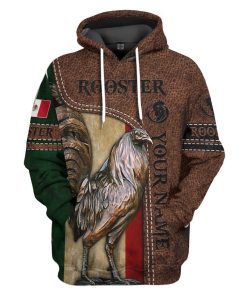 Gearhumans 3D Rooster Custom Tshirt Hoodie Apparel GJ14062106 3D Apparel Hoodie S 