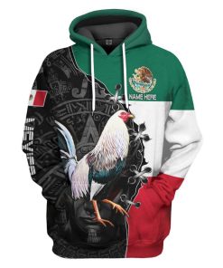 Gearhumans 3D Rooster Custom Tshirt Hoodie Apparel GJ14062109 3D Apparel Hoodie S 