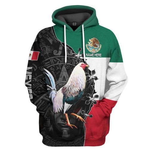 Gearhumans 3D Rooster Custom Tshirt Hoodie Apparel GJ14062109 3D Apparel Hoodie S