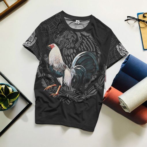Gearhumans 3D Rooster Custom Tshirt Hoodie Apparel GJ15062101 3D Apparel
