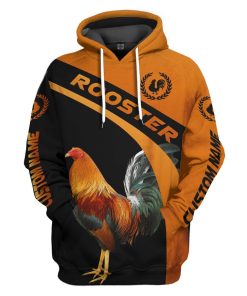 Gearhumans 3D Rooster Custom Tshirt Hoodie Apparel GJ18022101 3D Apparel Hoodie S 
