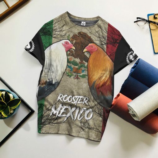 Gearhumans 3D Rooster Custom Tshirt Hoodie Apparel GJ18022104 3D Apparel