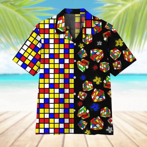 Gearhumans 3D Rubik Hawaii shirt 15 Gearhumans 3D Rubik Hawaii shirt ZZ2904212 Hawai Shirt