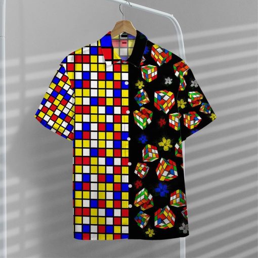 Gearhumans 3D Rubik Hawaii shirt 14 Gearhumans 3D Rubik Hawaii shirt ZZ2904212 Hawai Shirt