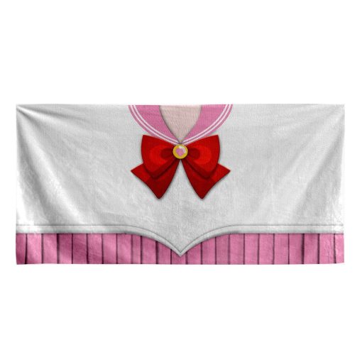Gearhumans 3D Sailor Chibi Moon Beach Towel ZC2304211 Towel Towel 60''x30''