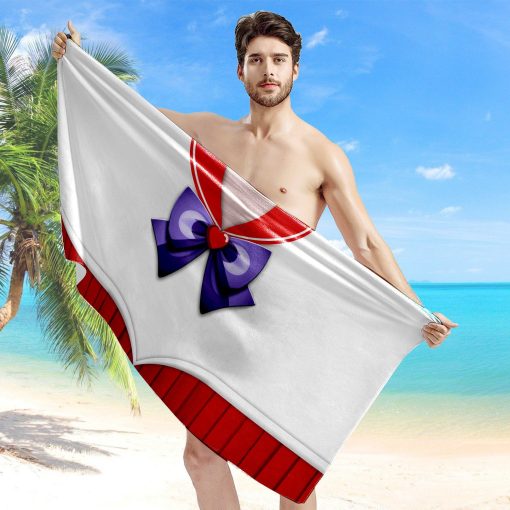 Gearhumans 3D Sailor Mars Beach Towel ZC2304212 Towel