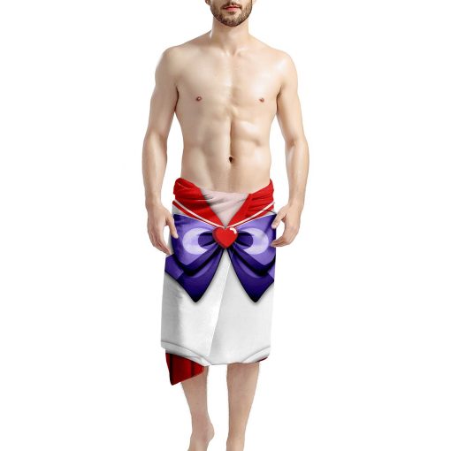 Gearhumans 3D Sailor Mars Beach Towel ZC2304212 Towel