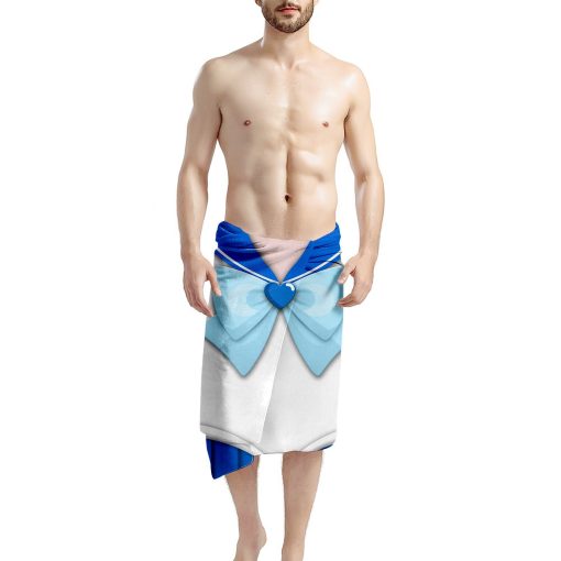 Gearhumans 3D Sailor Mercury Beach Towel ZC2304218 Towel