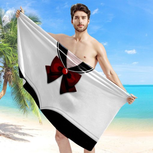 Gearhumans 3D Sailor Pluto Beach Towel ZC2304214 Towel