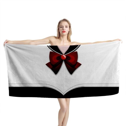 Gearhumans 3D Sailor Pluto Beach Towel ZC2304214 Towel