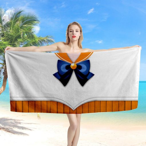 Gearhumans 3D Sailor Venus Beach Towel ZC23042110 Towel