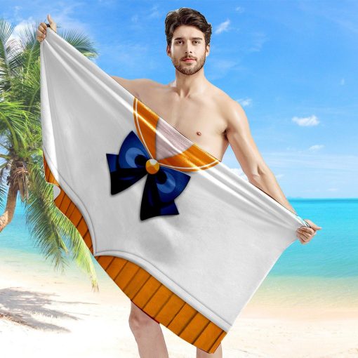 Gearhumans 3D Sailor Venus Beach Towel ZC23042110 Towel