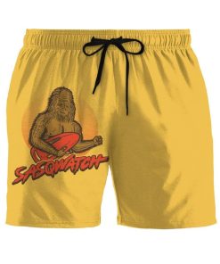 Gearhumans 3D Sasqwatch Custom Beach Shorts GS25064 Men Shorts Men Shorts S 