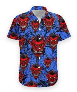 Gearhumans 3D Satan Hawaii Shirt hawaii Short Sleeve Shirt S