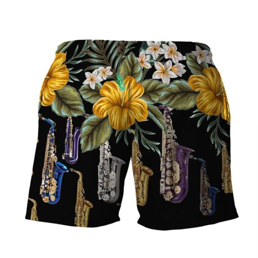 Gearhumans 3D Saxophone Hawaii Shirt ZG-HW20082005 Hawai Shirt