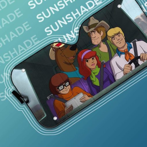 gearhumans 3D Scooby Doo Scoob 2020 Custom Car Auto Sunshade GL090734 Auto Sunshade