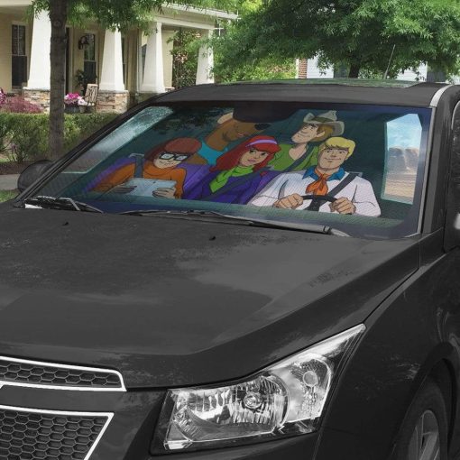gearhumans 3D Scooby Doo Scoob 2020 Custom Car Auto Sunshade GL090734 Auto Sunshade
