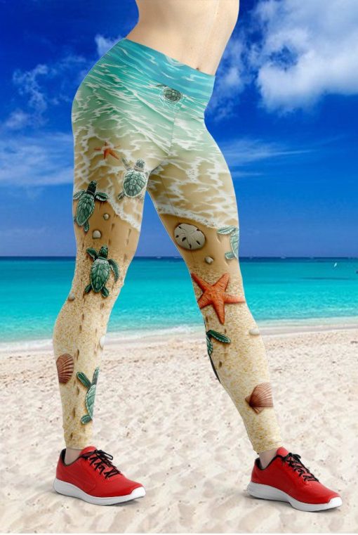 Gearhumans 3D Sea Turtle Custom Legging GW28062110 Leggings