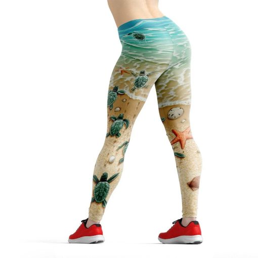 Gearhumans 3D Sea Turtle Custom Legging GW28062110 Leggings