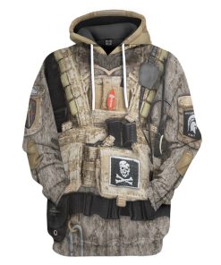 Gearhumans 3D SEAL Team Six Costume Custom Tshirt Hoodie Apparel GW2505211 3D Apparel Hoodie S 