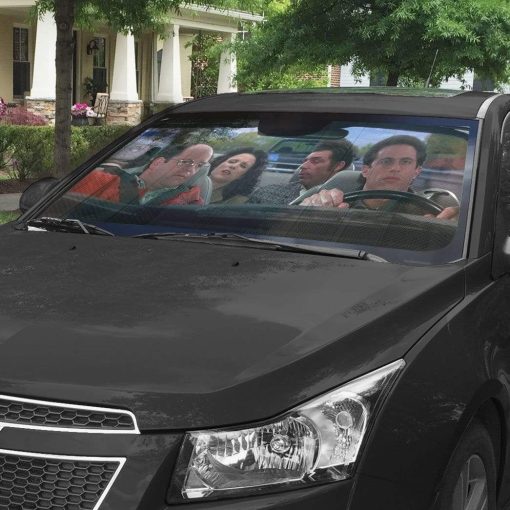 gearhumans 3D Seinfeld Custom Car Auto Sunshade GS27073 Auto Sunshade