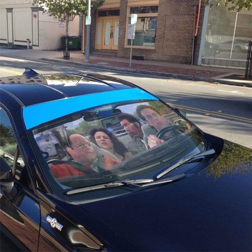 gearhumans 3D Seinfeld Custom Car Auto Sunshade GS27073 Auto Sunshade