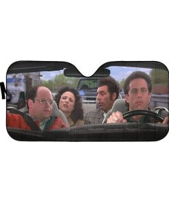 gearhumans 3D Seinfeld Custom Car Auto Sunshade GS27073 Auto Sunshade 57''x27.5'' 