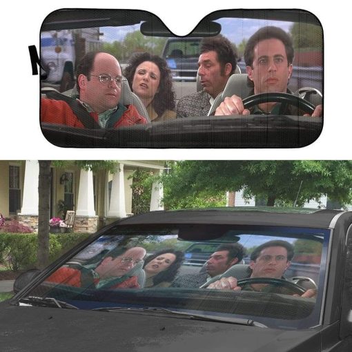 gearhumans 3D Seinfeld Custom Car Auto Sunshade GS27073 Auto Sunshade