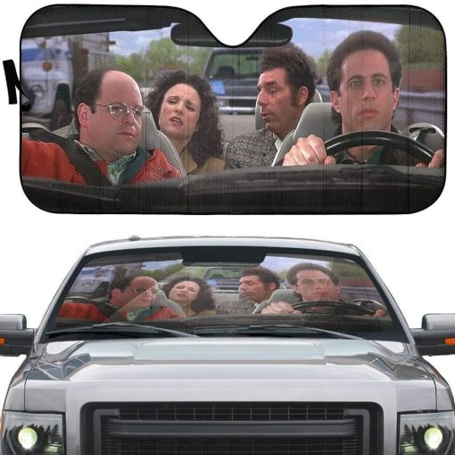 gearhumans 3D Seinfeld Custom Car Auto Sunshade GS27073 Auto Sunshade