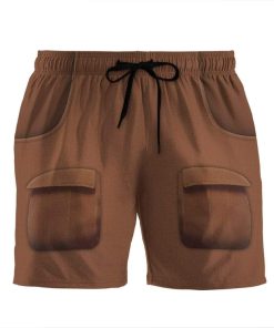 Gearhumans 3D Shaggy Scoob 2020 Scooby Doo 2020 Beach Shorts Swim Trunks GV17079 Men Shorts Men Shorts S