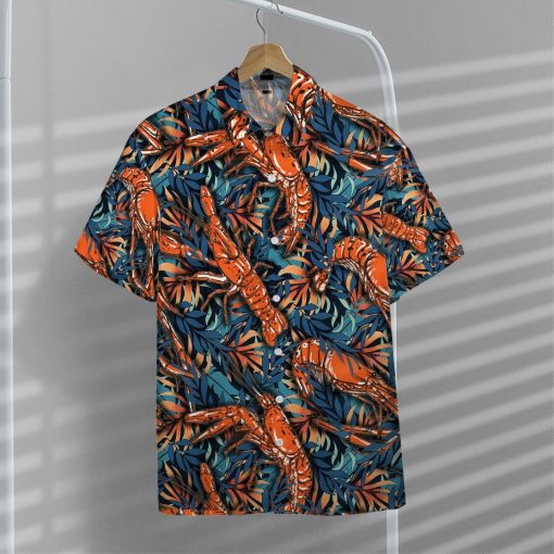 Gearhumans 3D Shrimp Hawaii Shirt ZK14043 Hawai Shirt